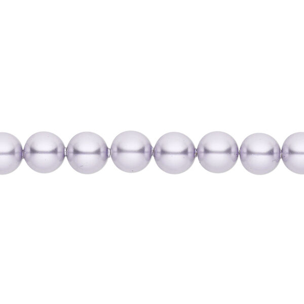 Pearl 500pk lavender, Swarovski® 6mm round 5810 image number 0
