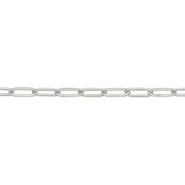 Chain, stainless steel, 2.6mm paperclip. Sold per pkg of 5 feet. image number 0