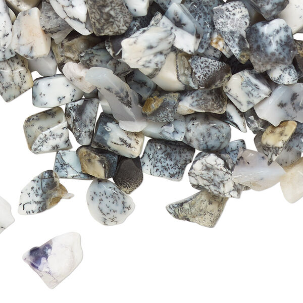 Dendritic opal 1pkg1, undrilled inlay chip natural 2 oz mini image number 0