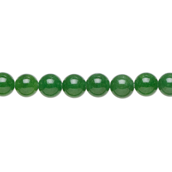 Malaysia "jade" 1pkg1, round bead 15.5-16 inch 6mm image number 0