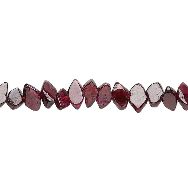 Rhodolite garnet 1pkg1, hand-cut marquise bead 13 inch 6x3mm-9x5mm image number 0