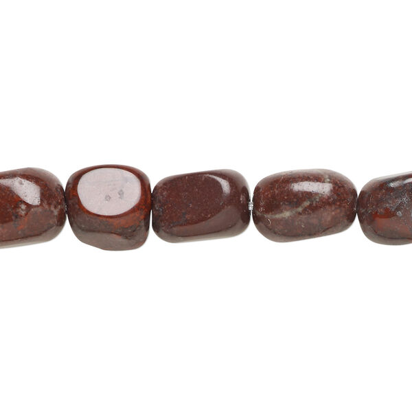 Indian bloodstone 1pkg1, tumbled nugget bead natural 15.5-16 inch small image number 0