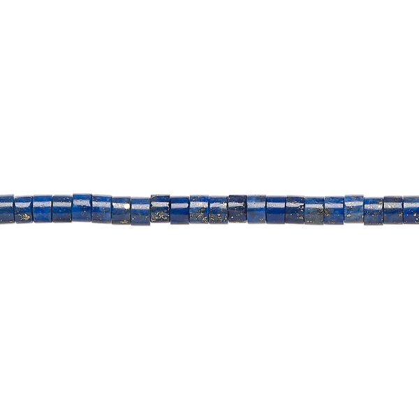 Lapis lazuli 1pkg1, heishi bead 15.5-16 inch 3x1.5mm-3x2.5mm image number 0