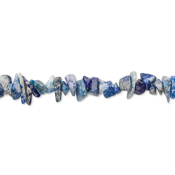 Denim lapis 1pkg1, chip bead natural 32 inch medium image number 0