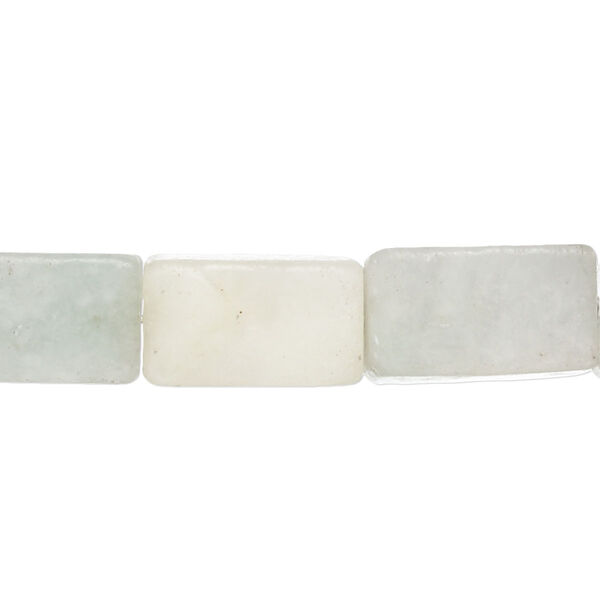 Amazonite 1pkg1, square tube bead natural 15 inch 16x9mm-18x10mm image number 0
