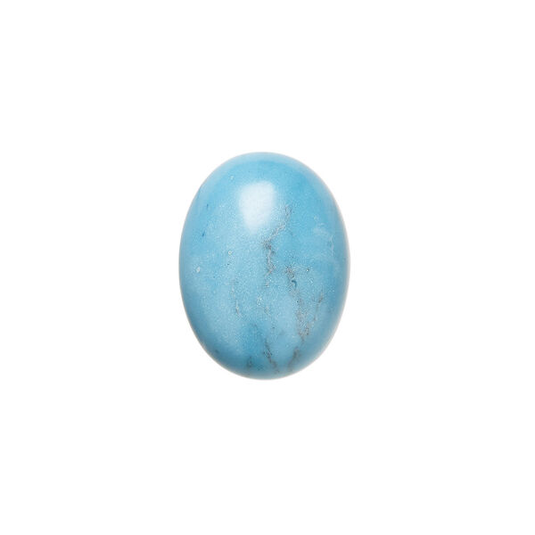 Turquoise 1pkg1, calibrated oval cab 16x12mm image number 0