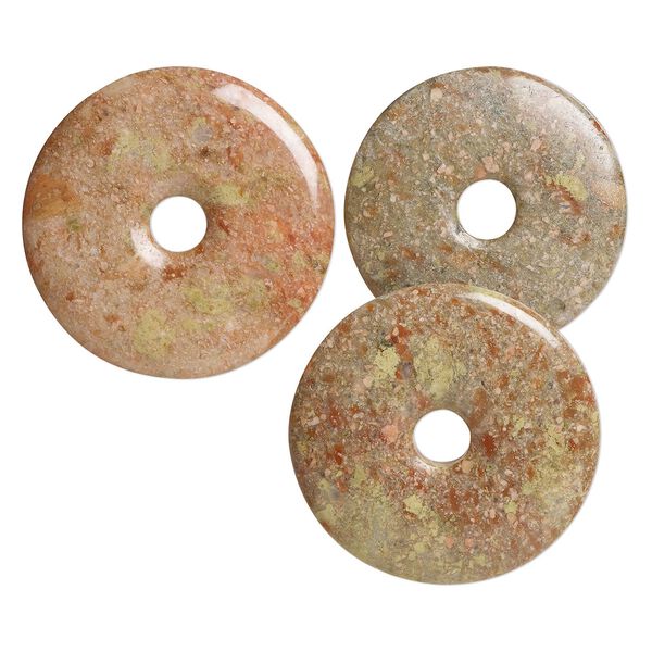 Autumn jasper 1pkg3, donut focal natural mix 49-55mm image number 0
