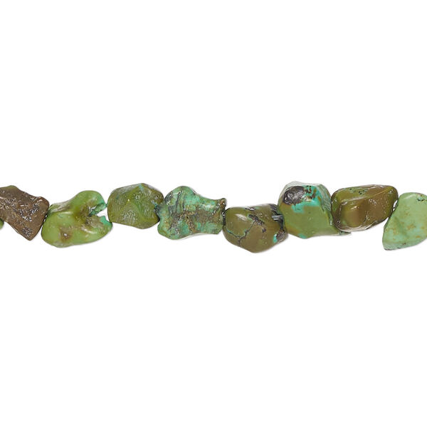 Turquoise 1pkg1, freeform bead 15.5-16 inch 5x4mm-14x7mm image number 0