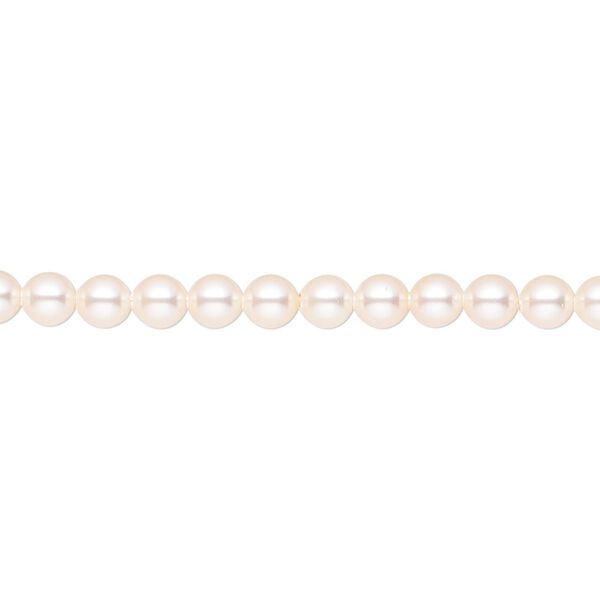 Pearl 500pk creamrose, Crystal Passions® 4mm round 5810 image number 0