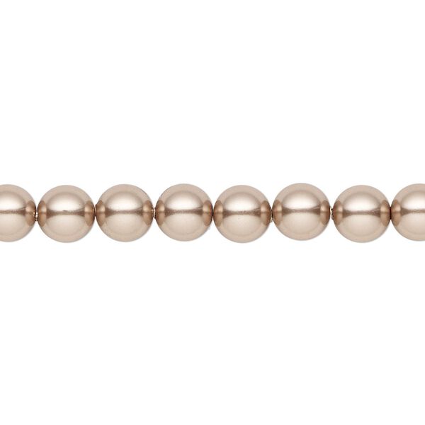Pearl 500pk bronze, Swarovski® 6mm round 5810 image number 0