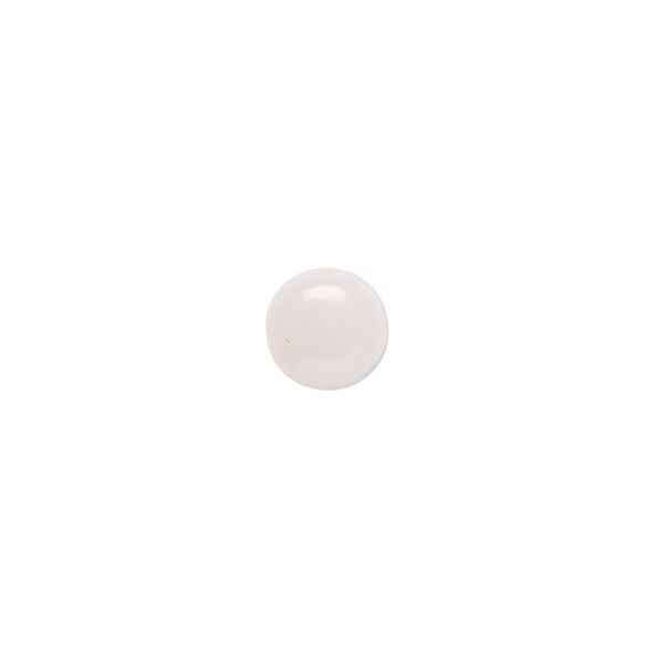 Rose quartz 1pkg10, calibrated round cab natural B- grade, 8mm image number 0