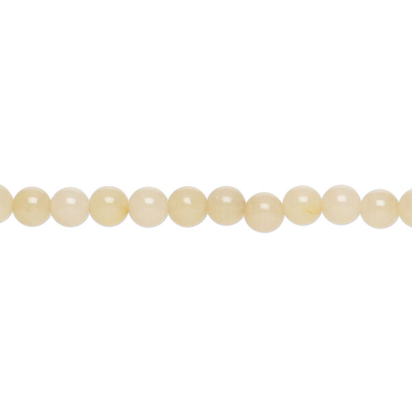 Golden "jade" 1pkg1, round bead 15 inch 4-5mm image number 0