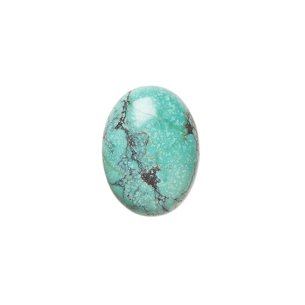 Turquoise 1pkg1, calibrated oval cab 16x12mm image number 0