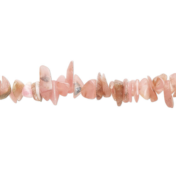 Rhodochrosite 1pkg1, chip bead natural 15 inch small image number 0