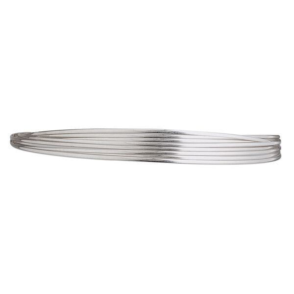 Wire, stainless steel, soft, half-round, 20 gauge. Sold per pkg of 9 meters. image number 0