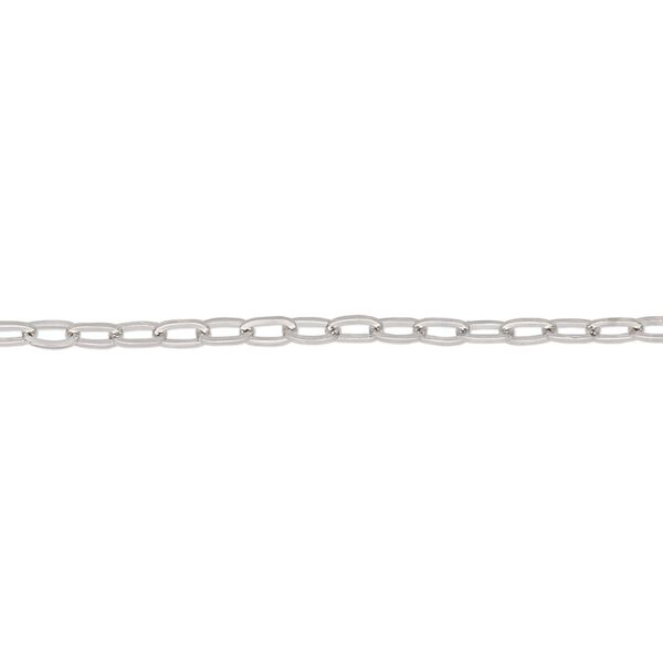 Chain, stainless steel, 2.2mm paperclip. Sold per pkg of 5 feet. image number 0