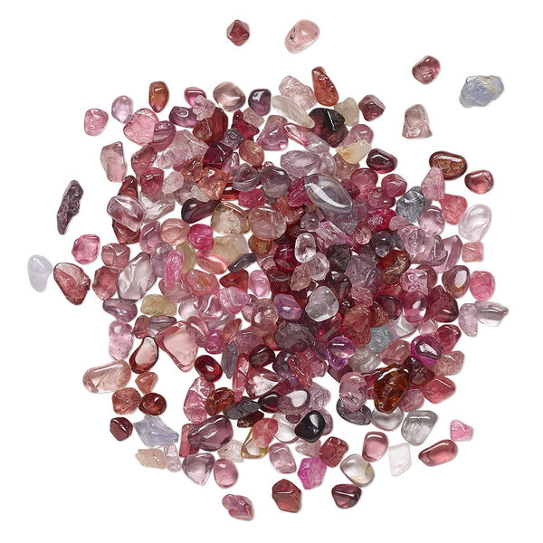 Multi-spinel 1pkg1, undrilled inlay chip natural 10g mini image number 0