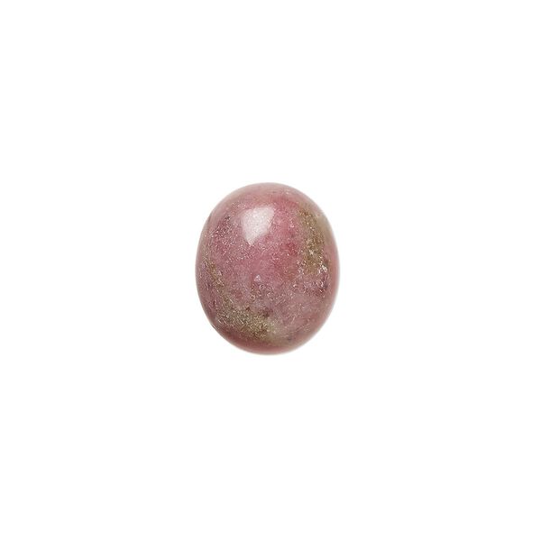 Rhodonite 1pkg6, calibrated oval cab natural 12x10mm image number 0