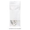 Bag, Tite-Lip™, plastic, clear and white, 2x1-inch top zip with block. Sold per pkg of 100. image number 0