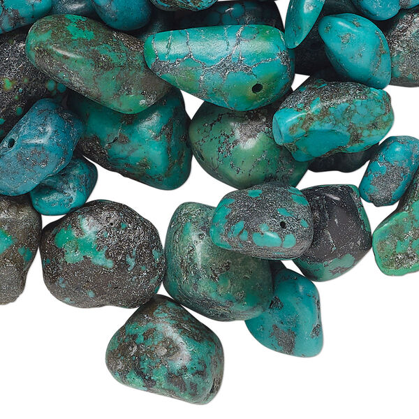 Turquoise 1pkg1, chip / nugget bead 60g mix large to gigantic / small to large image number 0