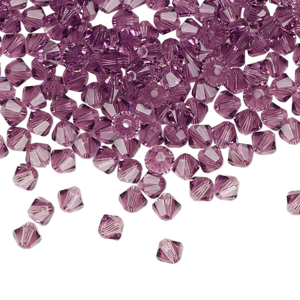 Bead 144pk iris, Crystal Passions® 4mm bicone 5328 image number 0