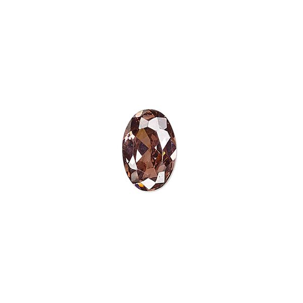 Gem, cubic zirconia, alexandrite purple, 6x4mm faceted oval, Mohs hardness 8-1/2. Sold per pkg of 2. image number 0