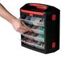 Organizer, plastic, folding with 8 trays, 14 x 6-1/2 x 12-1/2 inches.  Sold individually. image number 0