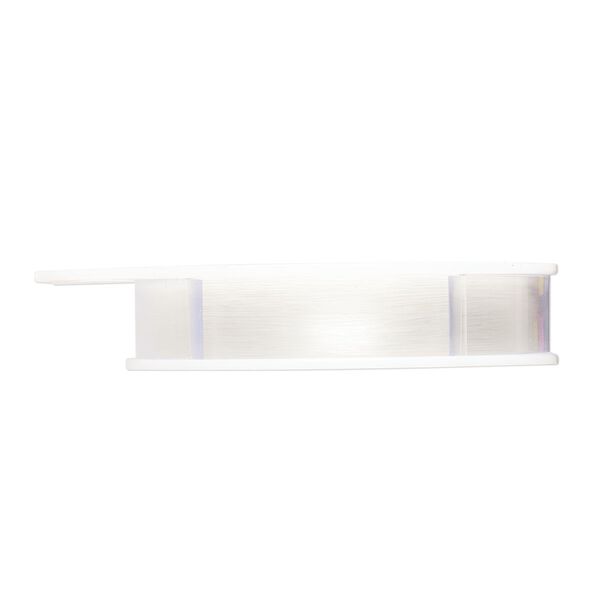 Cord, Beadalon® SUPPLEMAX™, nylon, pkg/100m, 0.40mm diameter, clear. image number 1