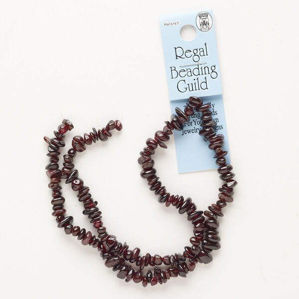 Rhodolite garnet 1pkg1, chip bead natural 15.5-16 inch mini to small image number 0