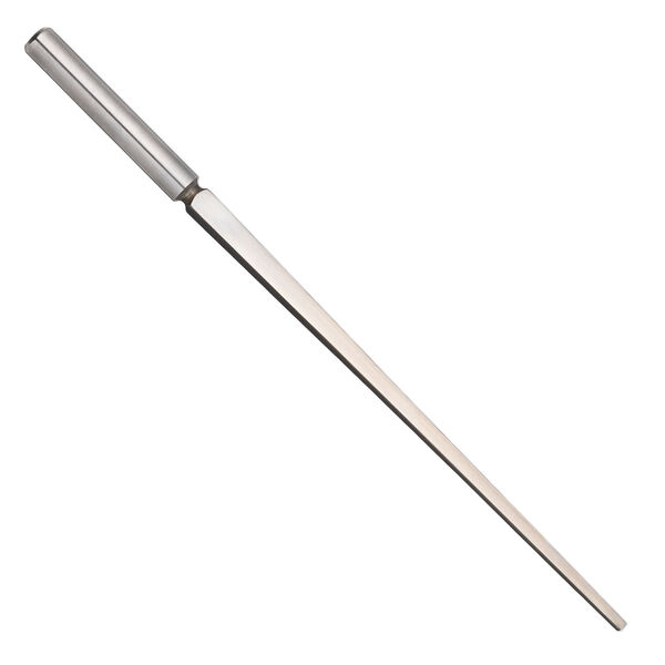 Mandrel, steel, 11 inches with 4-9.5mm square for bezel making. Sold individually. image number 0