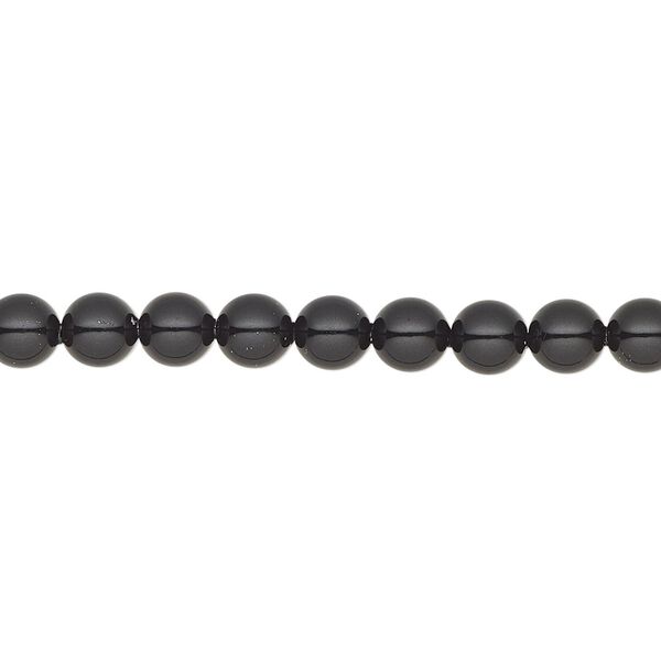Pearl 500pk mystic black, Swarovski® 5mm gemcolors round 5810 image number 0