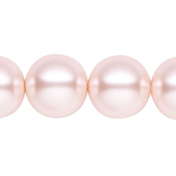 Pearl 1pk rosaline, Celestial Crystal® 16mm round 15.5-16 inch image number 0