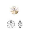 Drop 144pk light Colorado topaz, Swarovski® 12mm pendant mini disk 6428 image number 0