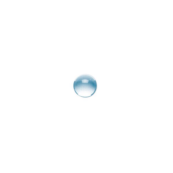 Sky blue topaz 1pkg1, calibrated round cab 6mm image number 0