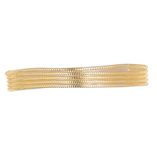 French wire, "vermeil," 0.8mm. Sold per approximately 18-inch strand. image number 0