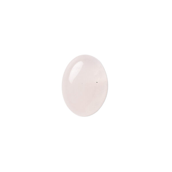 Rose quartz 1pkg6, calibrated oval cab natural B- grade, 16x12mm image number 0