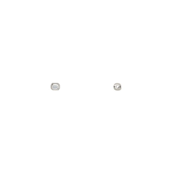 Bead, Rajasthani sterling silver, 2x2mm cube. Sold per pkg of 50. image number 0