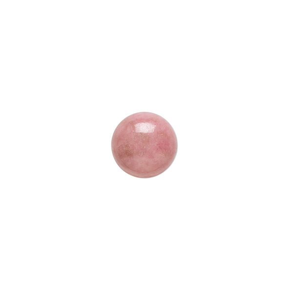 Rhodonite 1pkg6, calibrated round cab natural 10mm image number 0