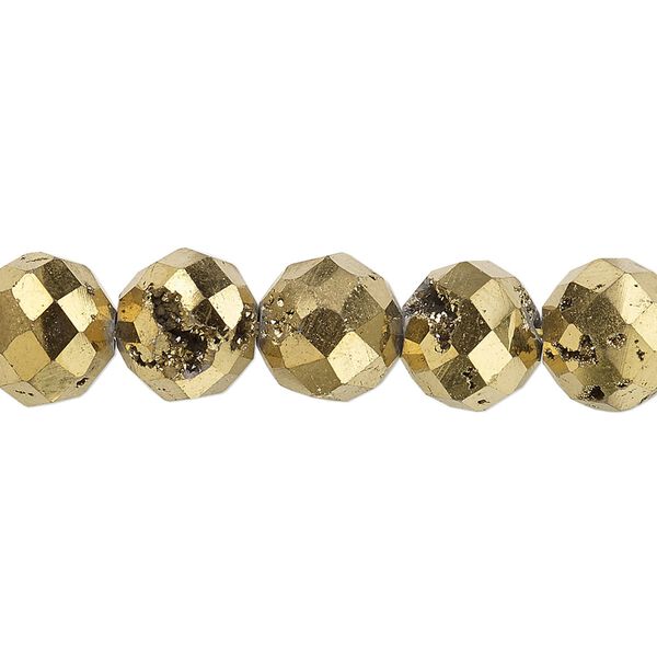 Druzy agate 1pkg1, electroplated faceted round bead 8 inch 10mm image number 0