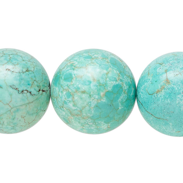 Magnesite 1pkg1, round bead 14 inch 20-21mm image number 0