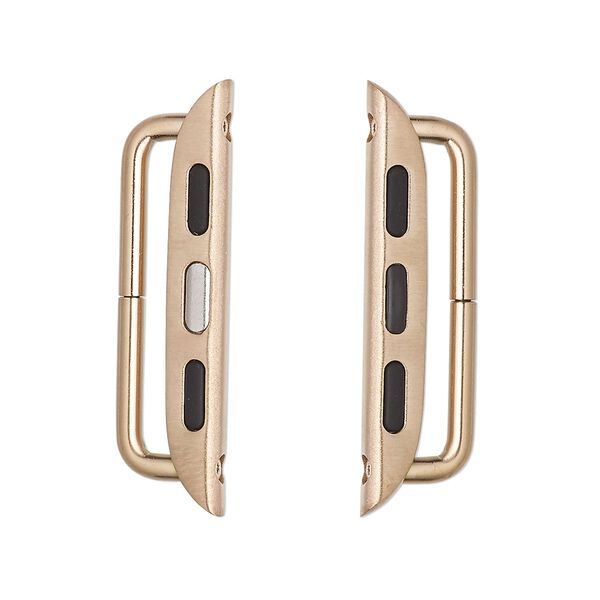 Watch component, copper-finished brass, 32x8.5mm with 22mm bar. Sold per pkg of 2. image number 0
