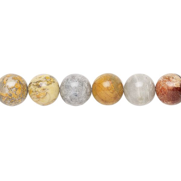 Sky eye jasper 1pkg1, round bead natural 15.5-16 inch 8mm image number 0