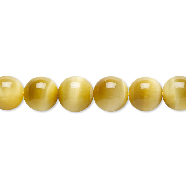 Honey tigereye 1pkg1, round bead natural 8 inch 8mm image number 0