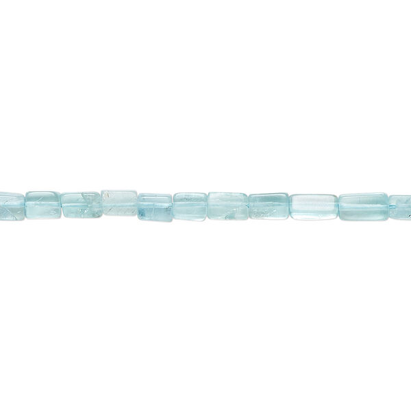 Apatite 1pkg1, hand-cut rectangle bead natural 15.5-16 inch 3x2mm-6x3mm image number 0