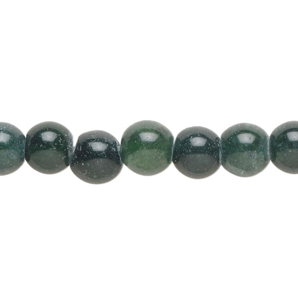 Quartz 1pkg1, round bead 15 inch 7-9mm image number 0