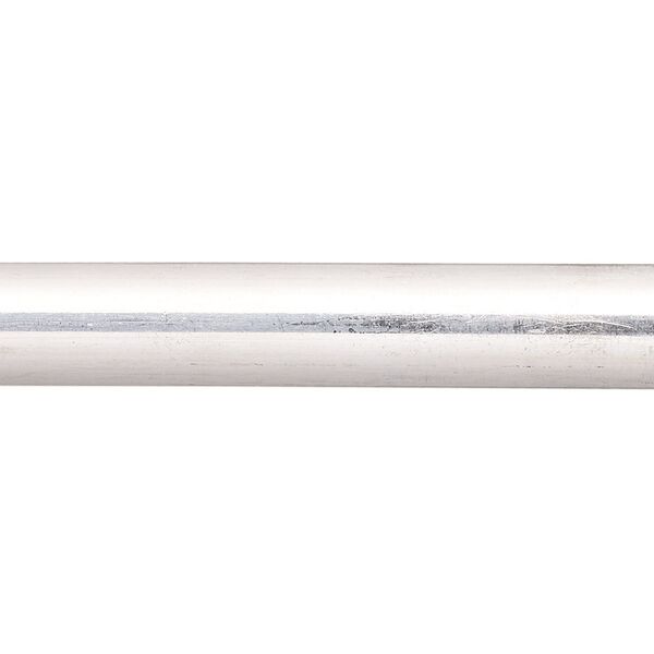 Wire, sterling silver, dead-soft, 8.5x2.5mm low-dome, 12 gauge, half-round. Sold per 1-foot pkg. image number 0
