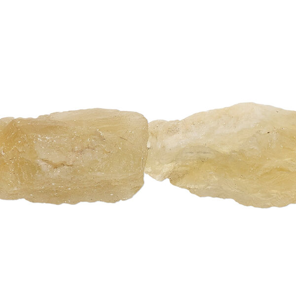 Citrine 1pkg1, rough nugget bead 15.5-16 inch medium image number 0