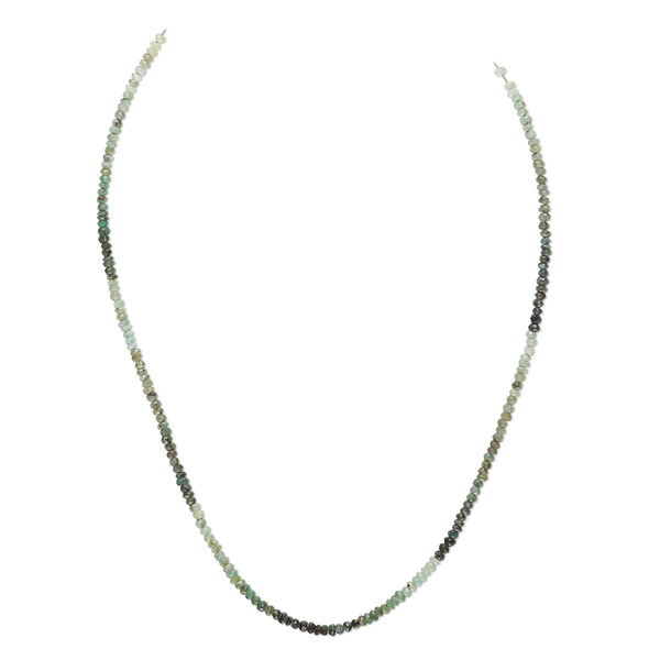 Emerald 1pkg1, hand-cut faceted rondelle bead 15.5-16 inch 3x2mm image number 0