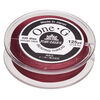 Thread, One-G™, nylon, pkg/125 yards, burgundy, size 0. image number 0