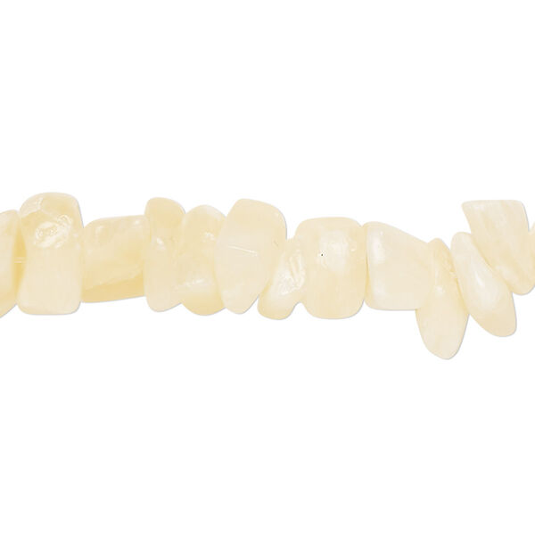Yellow calcite 1pkg1, chip bead 34 inch medium image number 0